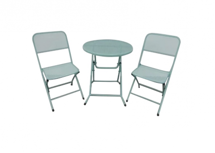 Aqua Blue Padova 3-Pc. Bistro Dining Set