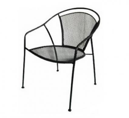 Uptown Steel Mesh Bistro Chair