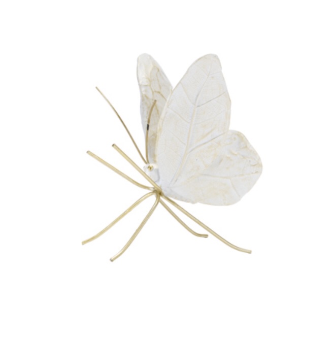 White and Gold Butterfly Assortment