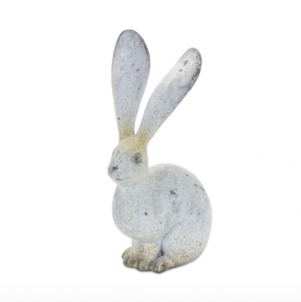 Long Eared White Bunny 5.5"H