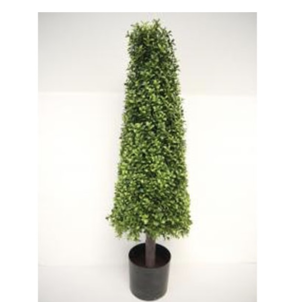 Artificial Boxwood Cone Topiary