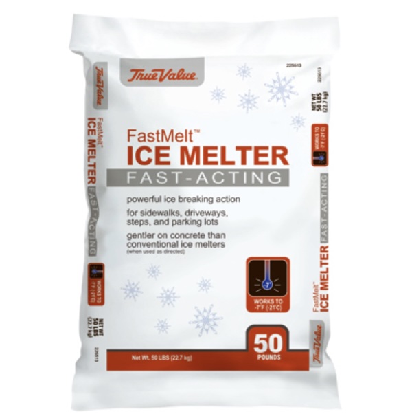 ICE MELT, FAST MELT 50LB