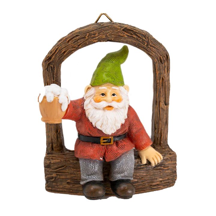 FAIRY GNOME, CHEERS TREE HANGER