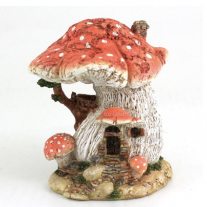 Red Mushroom Fairy House