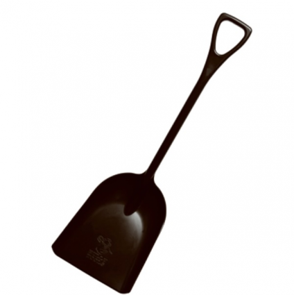 42&#8243; One-Piece Poly Shovel with D-Grip Handle