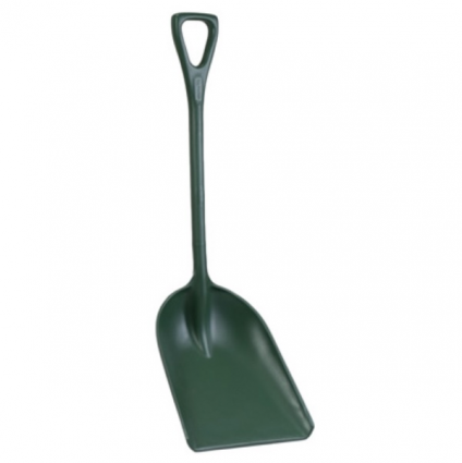 Poly Pro Tools Green Polypropylene Scoop Shovel