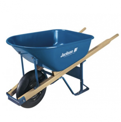 Blue Jackson Steel Wheelbarrow