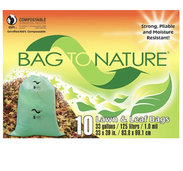 LAWN & LEAF BAG, COMPOST 33G 10C