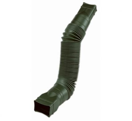  Green Flex Poly Downspout Extender 