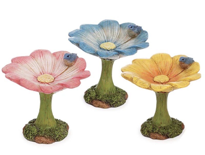 Fairy Glower Birdbath