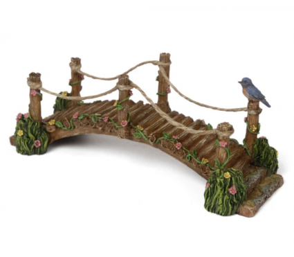 Fairy Bridge with a Blue Bird