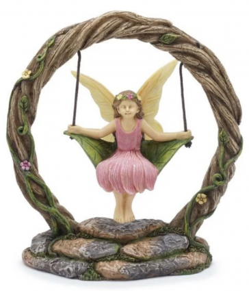 Fairy Queen Sitting on a Swing