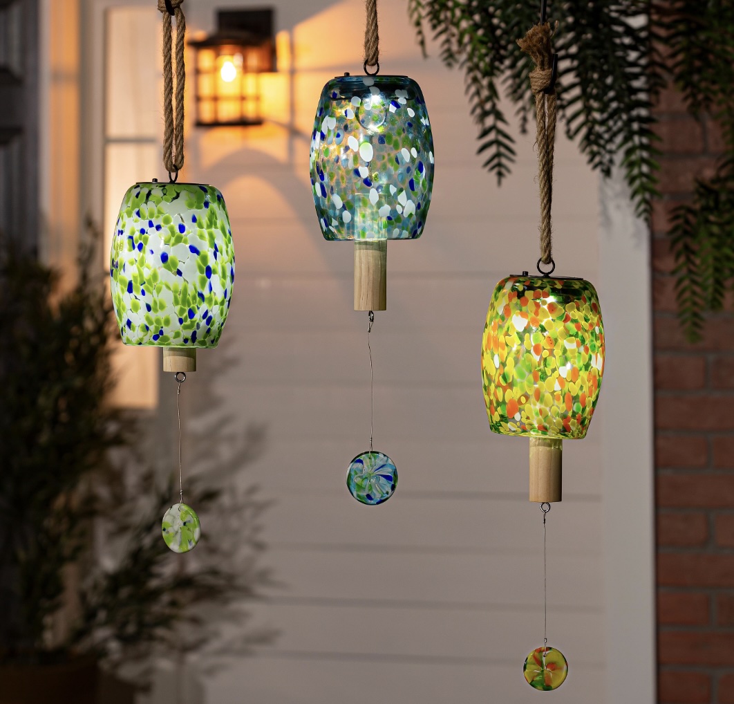 Glass Solar Garden Bell (sold seperately)