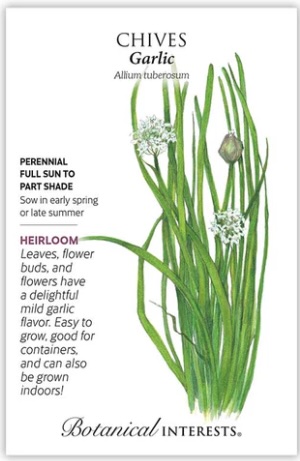 Heirloom Garlic Chives Seeds