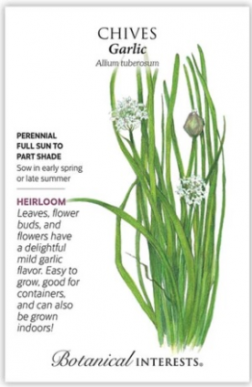 Heirloom Garlic Chives Seeds