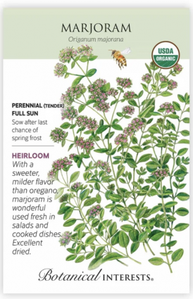 Organic Marjoram Seeds