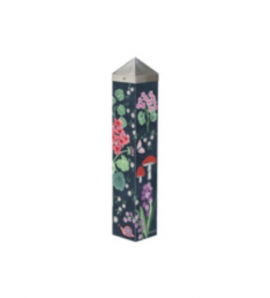 Geranium Welcome 20" Art Pole