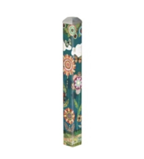 ART POLE, 16" PATCHWORK FLUTTERS