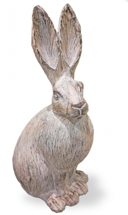 Sitting Grey Bunny