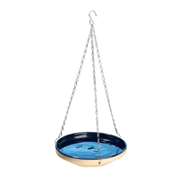 Hanging Ceramic Birdbath