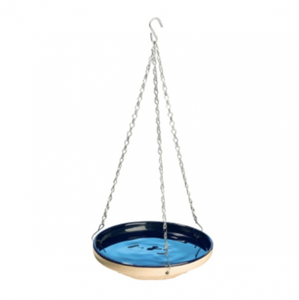 Hanging Ceramic Birdbath