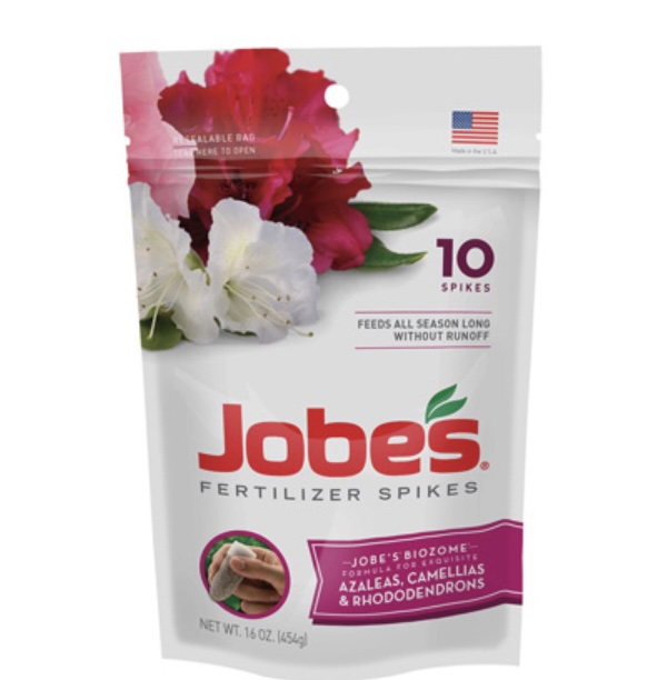 Jobes® Fertilizer Spikes for Azaleas, Camellias & Rhododendrons   10 pack