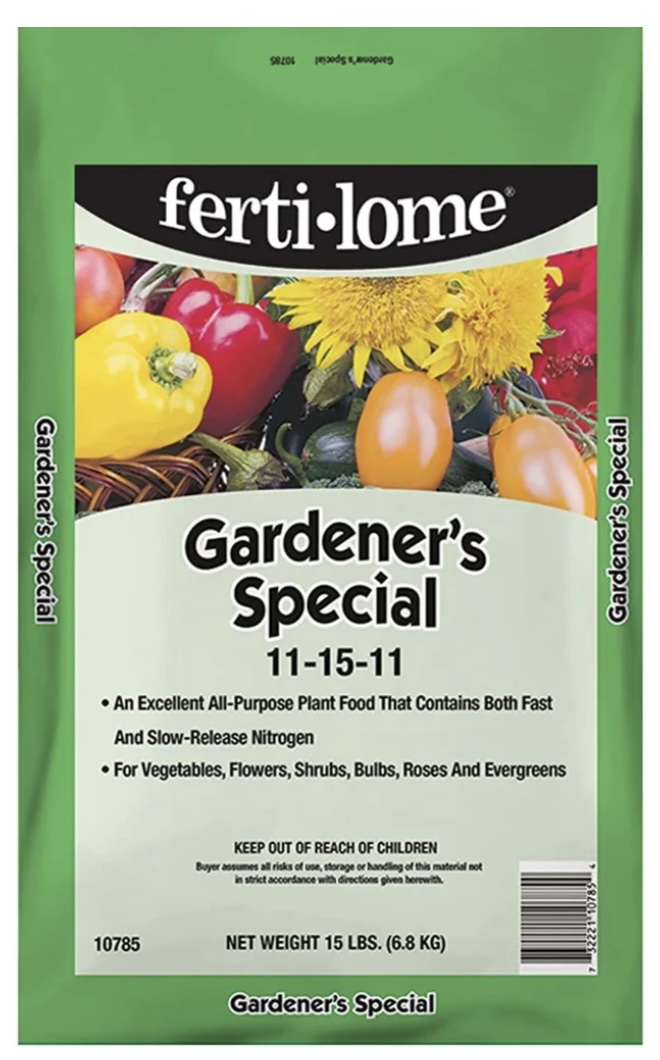 Fertilome Gardeners Special 11-15-11 15lbs