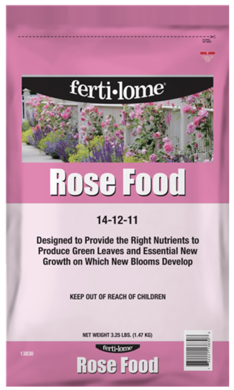 Fertilome Rose Food  14-12-11   3.25lbs