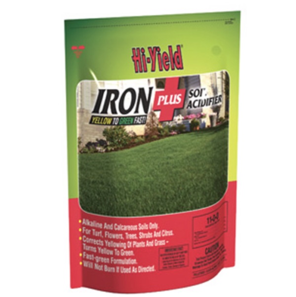 Hi-Yield Iron Plus Soil Acidifier 11-0-0  25lbs