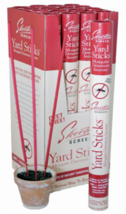 Yard Stick Mosquito Deterrent Incense, Deet-Free   