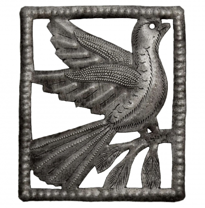 Rectangular Bird Wall Art 