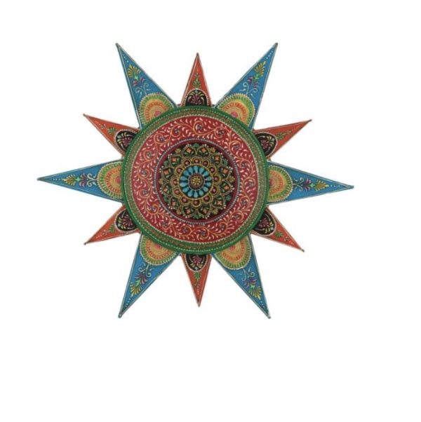 Rainbow Sun Wall Art