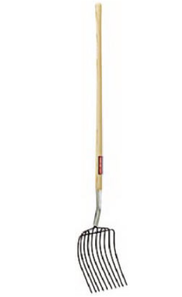 True Temper Manure Fork with 48" Handle