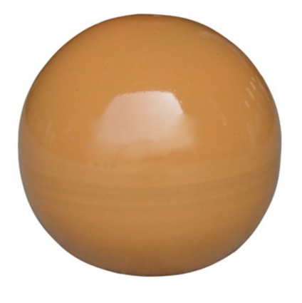 Orange Ceramic Sphere 10"