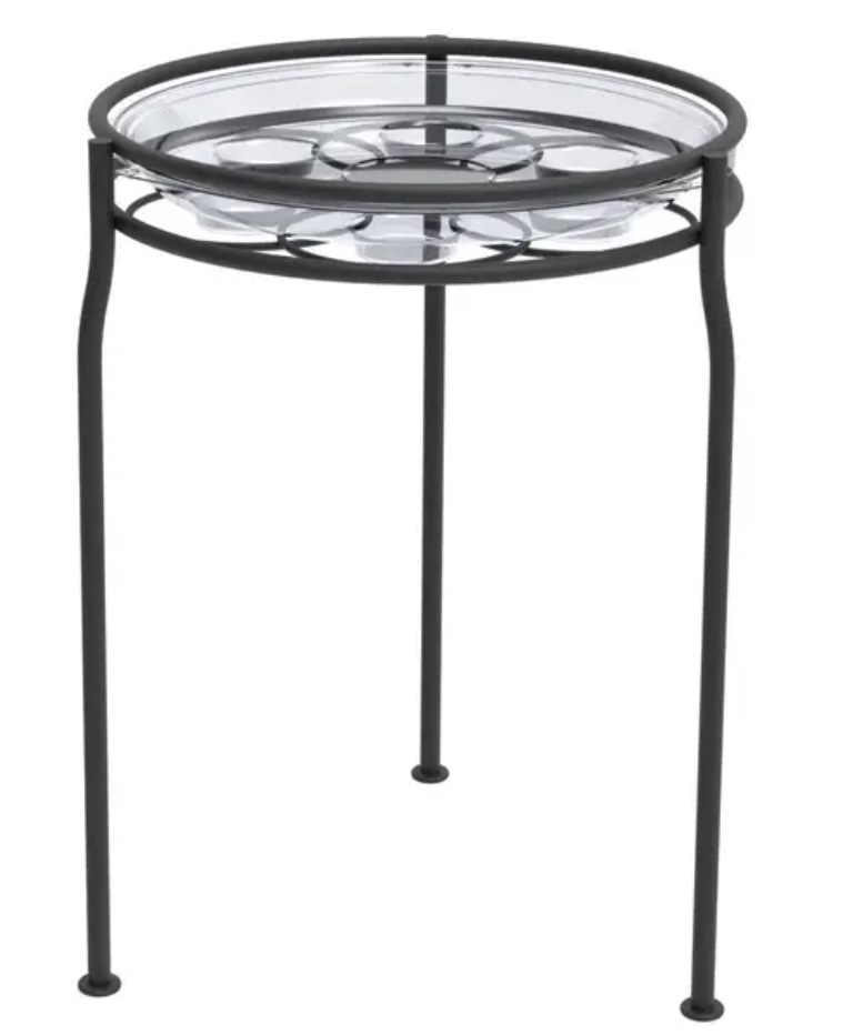 Modern Tubular Plant Stand 15"