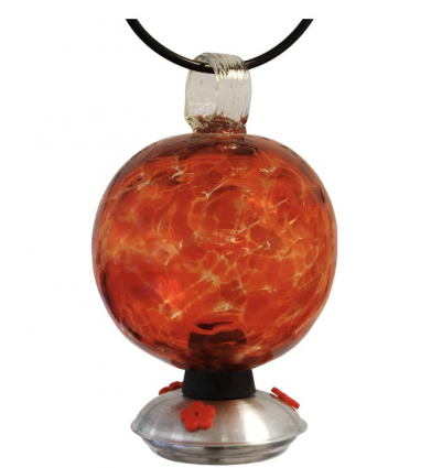 Cinnabar Dew Drop Humming Bird Feeder 
