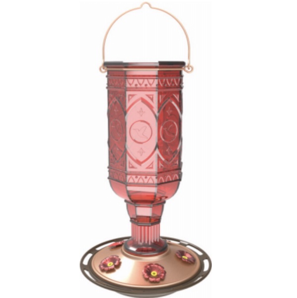 Jewel Red Hummingbird Feeder 20oz