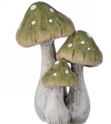 Triple Green Mushrooms 7.5"