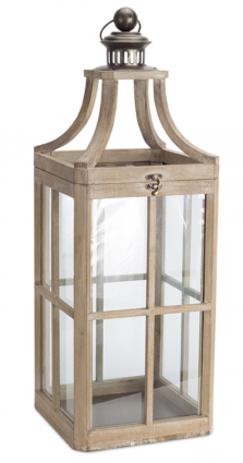 Large Metal Lantern 29.5"