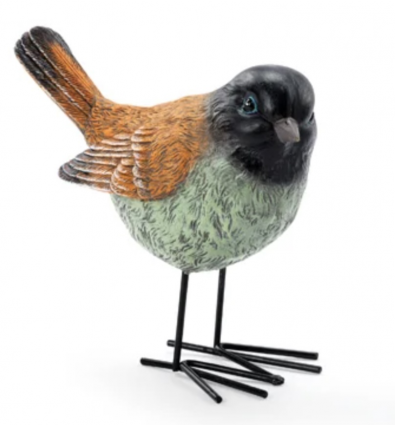 Bird with Black Head 6"L