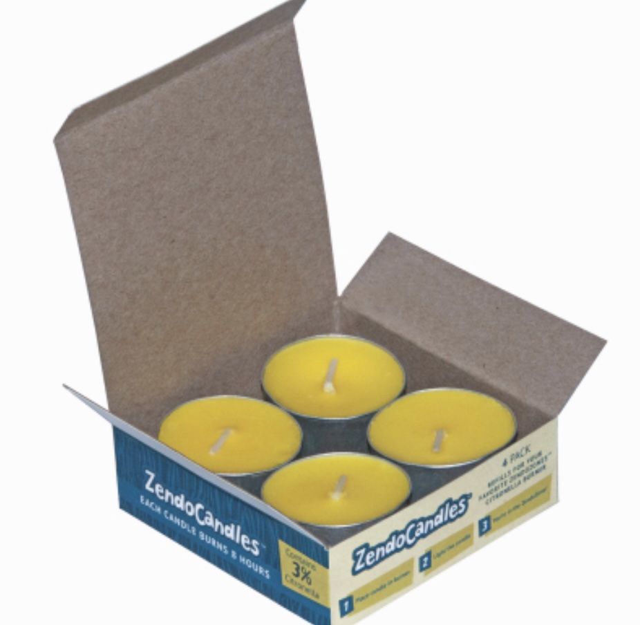 Citronella Candle Refill 4 pack 