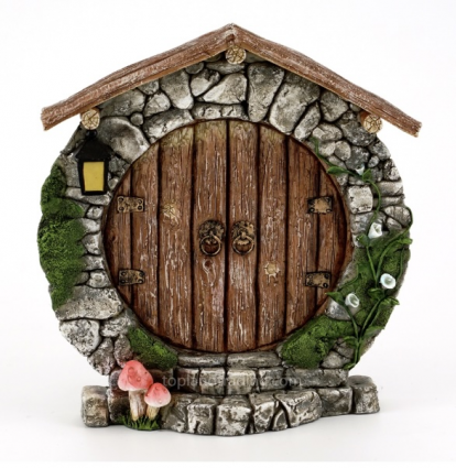 Charming Large Round Fairy Door