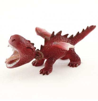 Mini Red Dragon Roaring