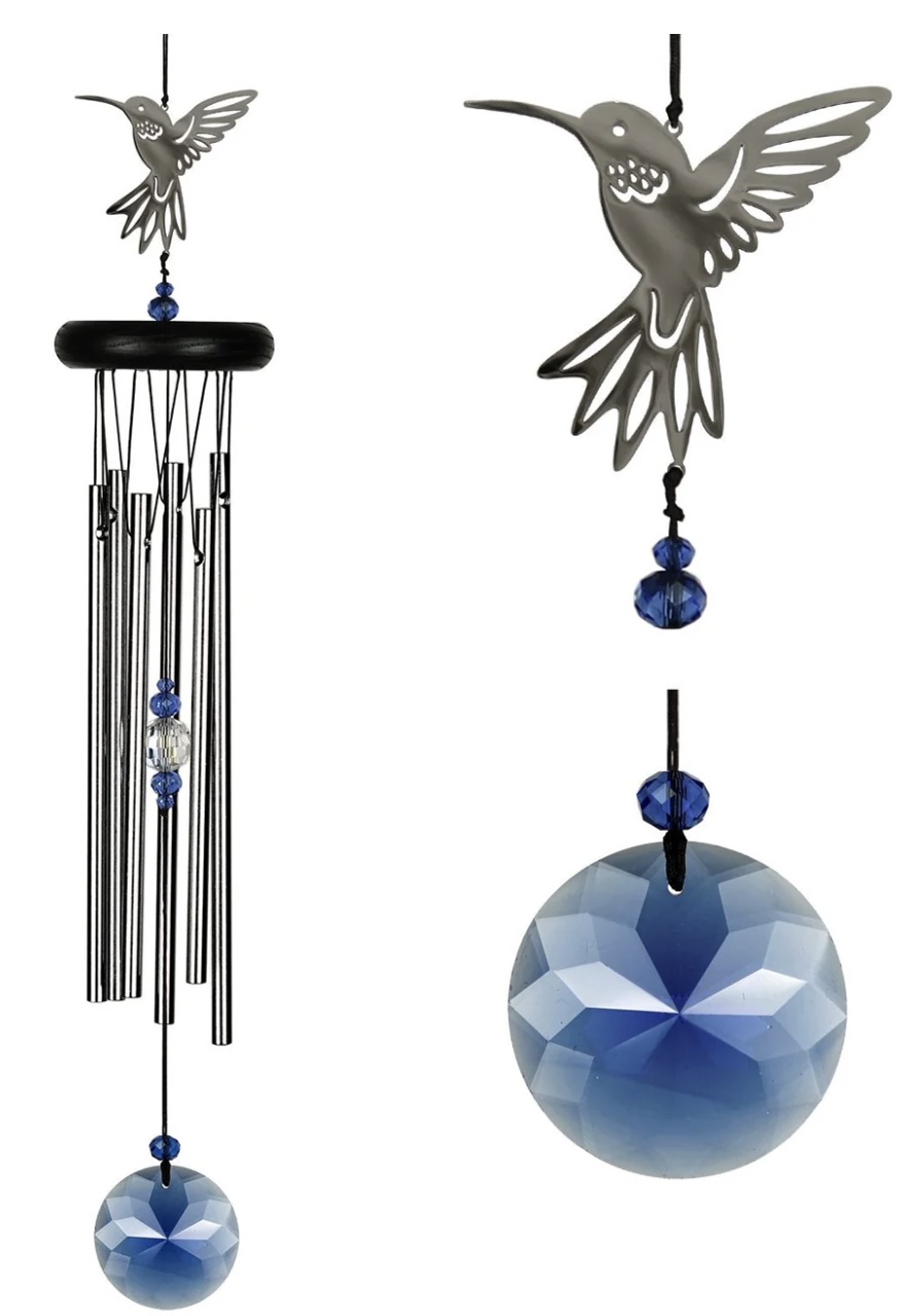 Crystal Hummingbird Chime