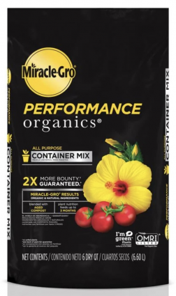 Miracle-Gro® Performance Organics All Purpose Container Mix 6qt