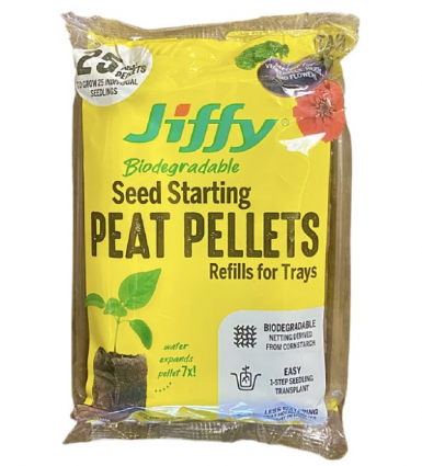 Jiffy Peat Pellets Refill (25-pack)