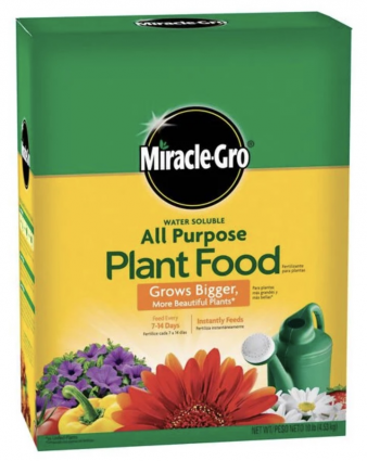 Miracle-Gro® Water Soluble All Purpose Plant Food