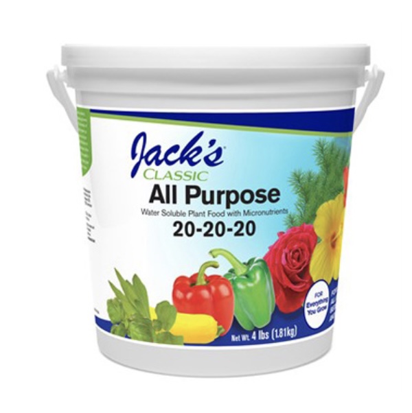 Jack's Classic All Purpose Plant Food 20-20-20