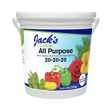 Jack's Classic All Purpose Plant Food 20-20-20