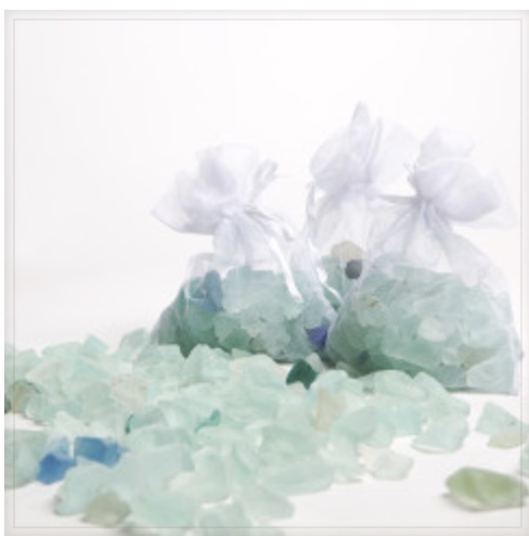 Precious Sea Glass Heart